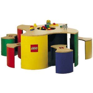 LEGO Play Table - LEGO activity tables with storage, chairs and stools - KinderSpell