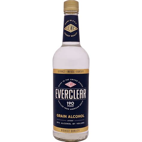 Everclear 190 Proof Grain Alcohol | GotoLiquorStore