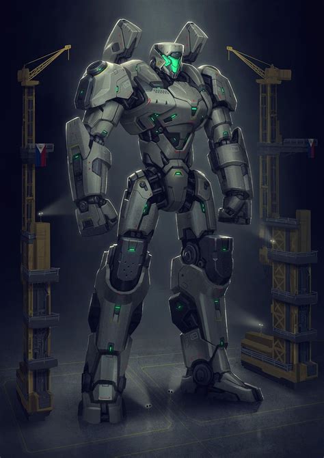 ArtStation - Jaeger, Rafael De Guzman | Robot concept art, Pacific rim jaeger, Mech suit