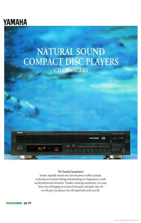 Yamaha Natural Sound Compact Disc Players Product Brochure | HiFi Engine