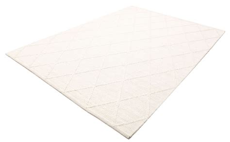 Svea - Ivory White 200 x 300 cm Wool Rug - Rugvista