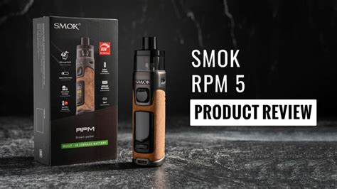 SMOK RPM 5 [2023 Product Review] - Black Note