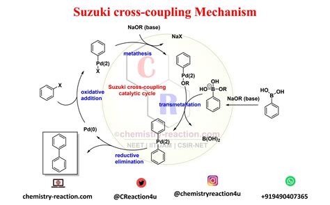 Suzuki cross-coupling Reaction: Examples | Mechanism | Application|