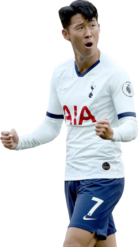 Son Heung-Min Tottenham Hotspur football render - FootyRenders