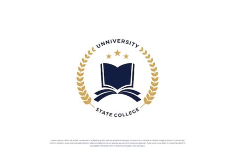 Premium Vector | University College Graduate Campus logo design inspiration Template design ...