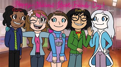 Happy National Best Friends Day! by MarthaSatriyoArts on DeviantArt