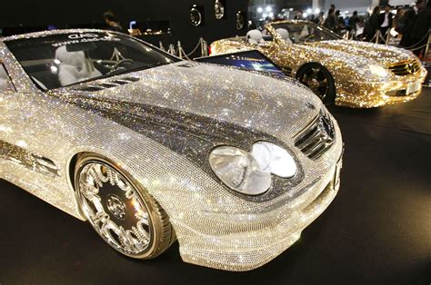 Diamond covered Mercedes | Diamond Mercedes price | Diamond Studded ...