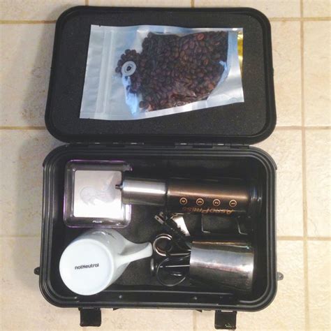 A versatile travel kit for brewing or espresso