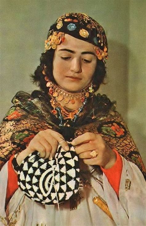 Kurdish, from Iraqi Kurdistan. Ca. 1960. | Persian women, Kurdistan, Beauty