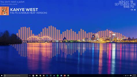 Memphis Skyline : r/Rainmeter