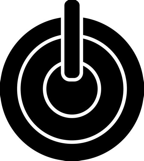 Isolated power button icon or symbol. 24292780 Vector Art at Vecteezy