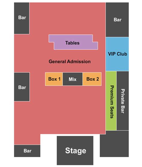 The Fillmore - Charlotte Seating Chart | Star Tickets