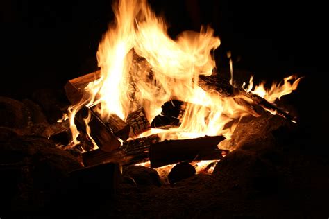 Campfire Night Free Stock Photo - Public Domain Pictures