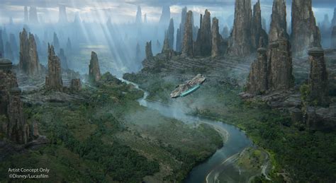 New Star Wars: Galaxy's Edge Names, Details and Concept Art Revealed