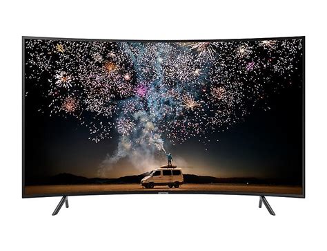 55" Samsung Curved 4K-TV med HDR och naturlig färgåtergivning UE55RU7305KXXC med Trasig Skärm ...