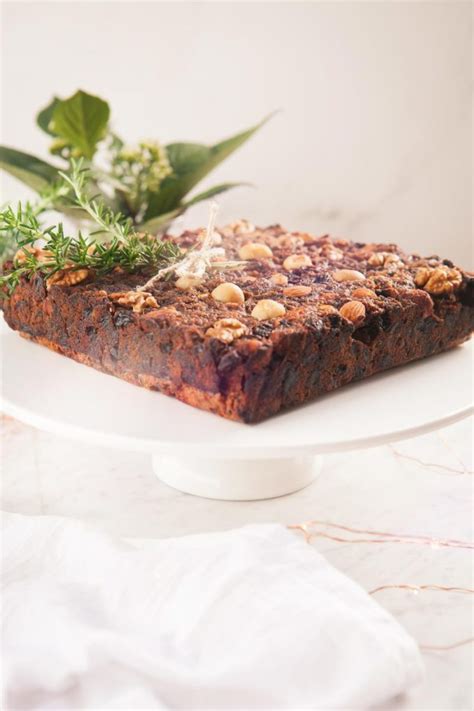 Healthy Gluten Free Christmas Fruit Cake - Ascension Kitchen