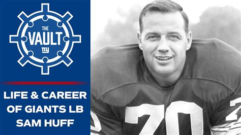 Inside the Life & Career of Legendary New York Giants LB Sam Huff - YouTube