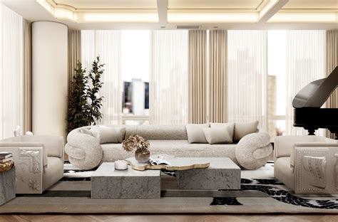 Luxury Modern Living Room Design | Cabinets Matttroy