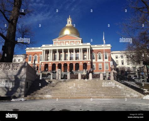 Massachusetts State House, Boston Stock Photo - Alamy