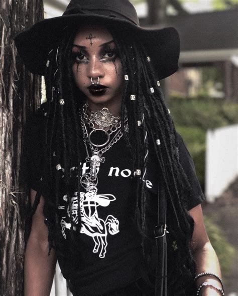 Black Goths Instagram:@Vampology | Afro punk fashion, Afro goth, Alternative fashion