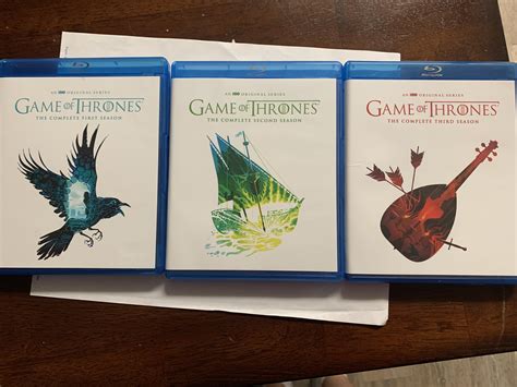 Game of Thrones Limited Edition Packaging by Robert Ball : r/dvdcollection