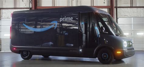 Amazon unveils its Rivian-made electric delivery van with cool interior ...