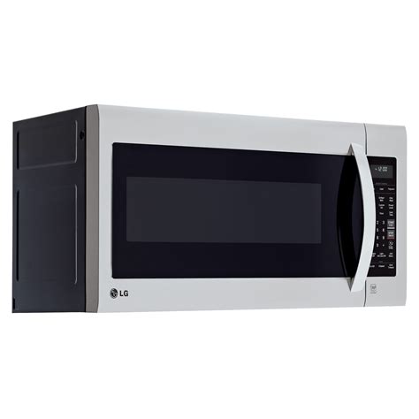 LG LMV2031ST - Microwave oven - built-in - 2 cu. ft - 1000 W - stainless steel with built-in ...