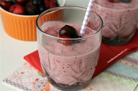 Cherry Berry Smoothie - The Bitter Side of Sweet