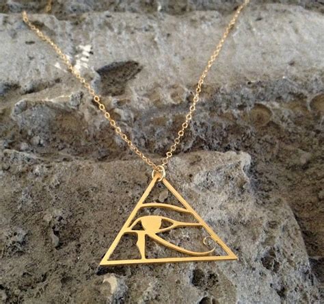 Eye of Horus Necklace Men Jewelry All Seeing Eye Unique Gift | Etsy