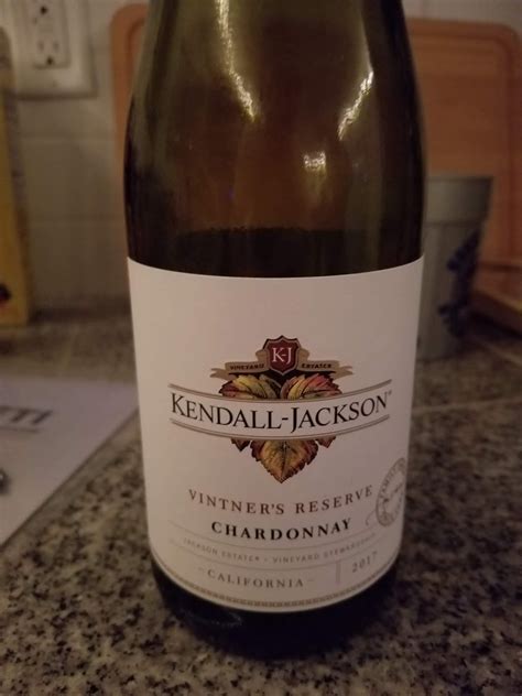 Jack's Wine Blog: Tasting - Kendall Jackson Chardonnay