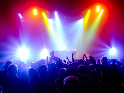 Free Images : music, light, people, crowd, audience, stage, performance, party, public, sound ...