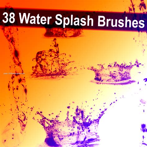 Water Splash | Free Download Various Brushes For Photoshop Cs3 | 123Freebrushes