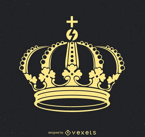 Flat Royal Crown Illustration Vector Download