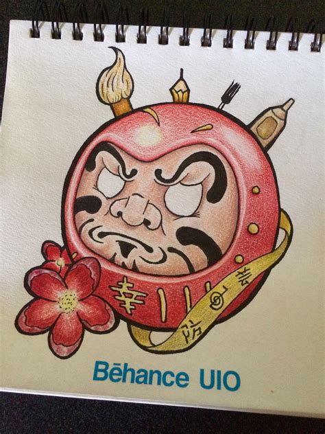 DARUMA DOLL - NEW SCHOOL STYLE :: Behance