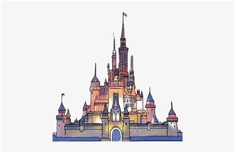 Cinderella Castle Outline Disney Castle Outline, Disney, 44% OFF