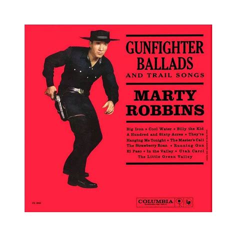 Marty Robbins - Gunfighter Ballads And Trail Songs (Clear Vinyl ...