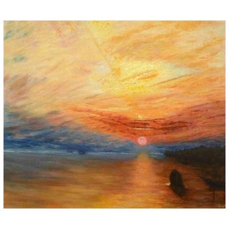 Volcanic Sunset (c.1833) by Joseph Mallord William Turner