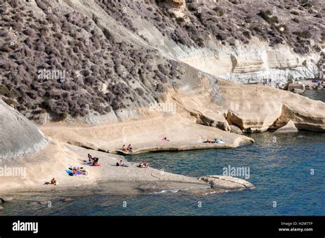 Gnejna Bay, Golden Bay, Malta Stock Photo - Alamy