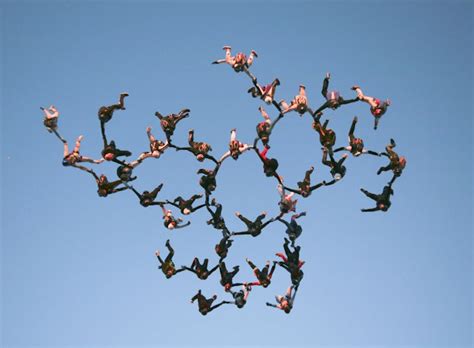 How to go parachuting: Formation Skydiving