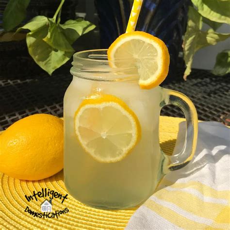 Homemade Lemonade Easy Recipe for Lazy Cooks - Intelligent Domestications