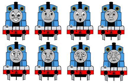 Thomas The Tank Engine Faces by Glasolia1990 on DeviantArt