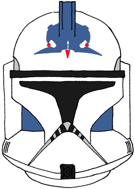 Clone Trooper Five's Helmet | Star wars pictures, Star wars helmet ...