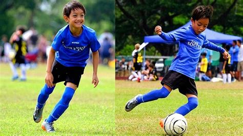 WOW! Judy Ann Santos & Ryan Agoncillo son LUCHO is a TALENTED SOCCER PLAYER! - YouTube