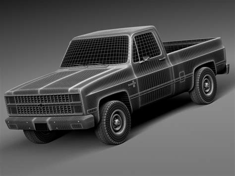 3d model 1981 1987 chevrolet