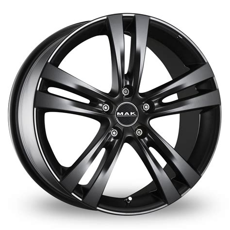 MAK Zenith Matt Black 16" Alloy Wheels - Wheelbase