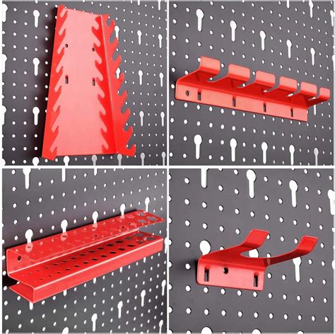 Hanging Board Wall Mounting Pegboard Garage Tool Storage Multifunctional Hanging Stockings Rack ...