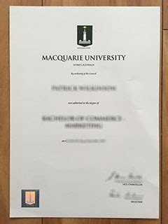 Buy Macquarie University diploma, order Master degree in Australia