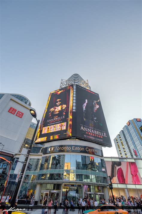 Toronto Canada Ontario Toronto Eaton Centre | Royal Stock Photo