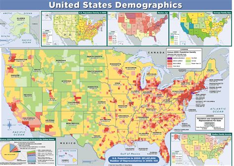 Демографическая карта США