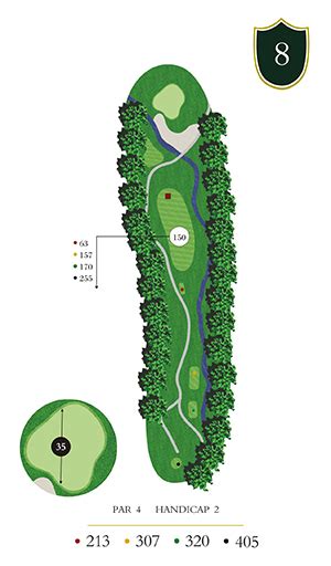 Hole 8 – River Oaks Golf Club